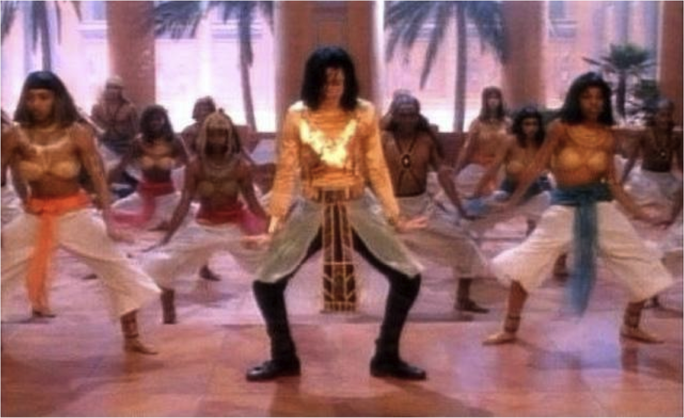 Vidéo-clip de la chanson "Remember The Time" de Michael Jackson