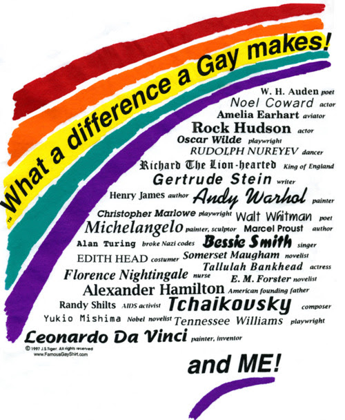 "What a difference a Gay makes"