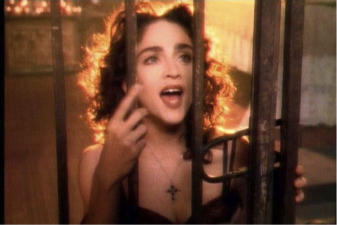 Vidéo-clip de la chanson "Like A Prayer" de Madonna