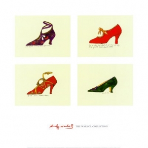 Dessin "Shoes" d'Andy Warhol