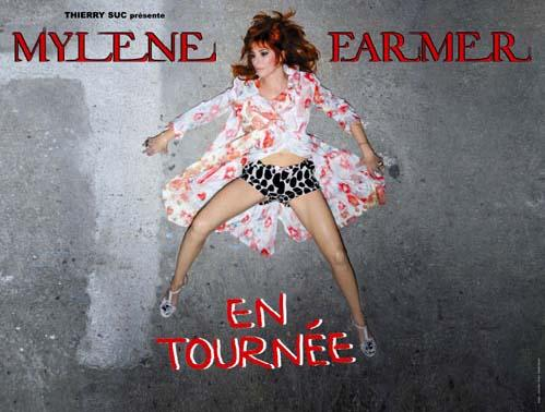 Affiche Concert "N°5" de Mylène Farmer au Stade de France, en 2009