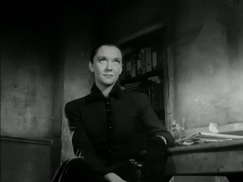 La Mort (Maria Casarès) dans le film "Orphée" de Jean Cocteau