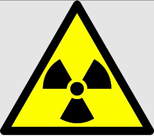 Le Triangle comme symbole de danger (radioactif)