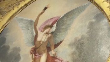 Lucifer prométhéen vu au Louvre à Paris